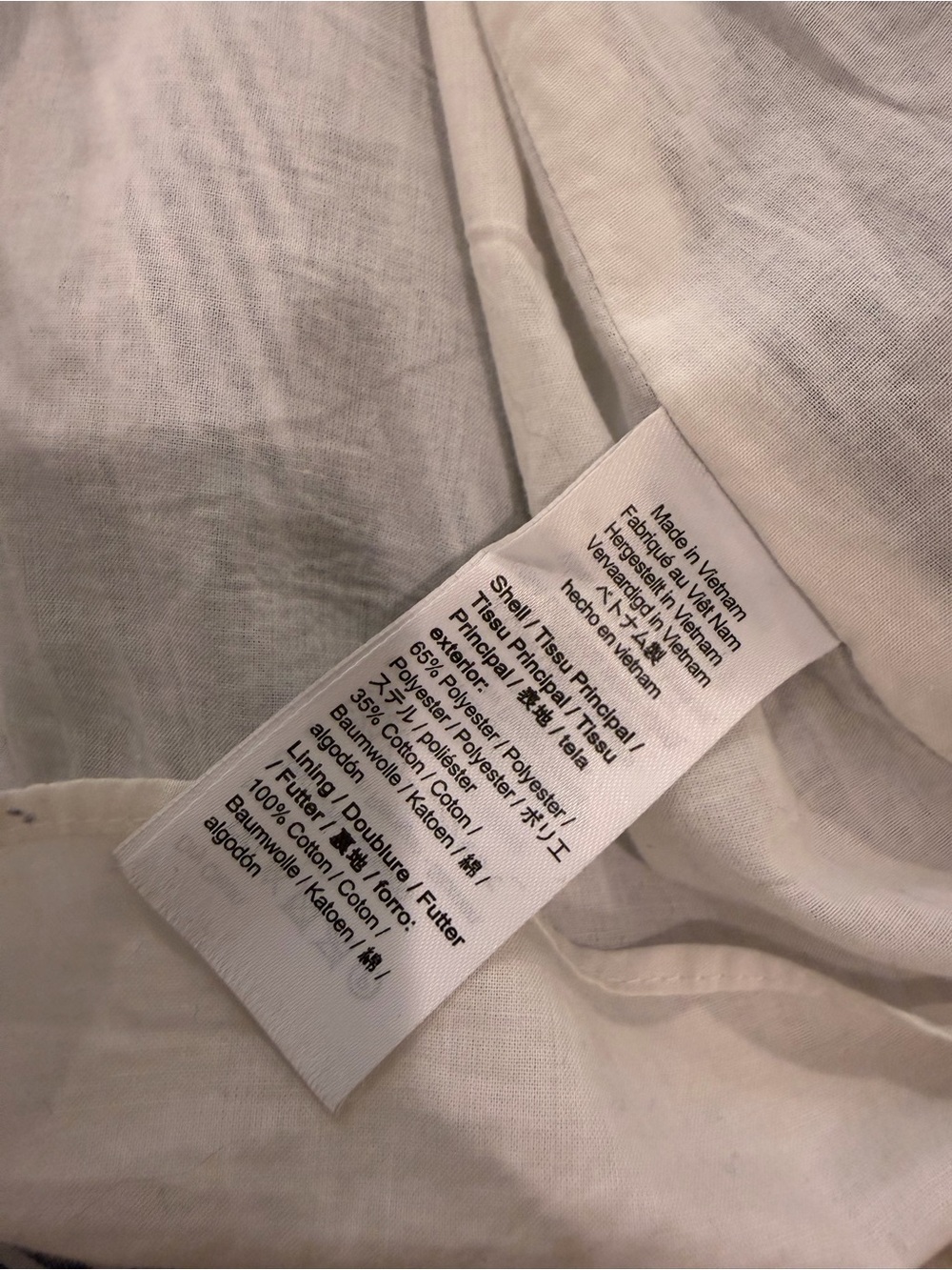 J. Crew Pleated V-neck dress in stripe - Picture 6 of 6